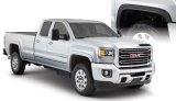 Bushwacker OE-Style Fender Flares 40965-02 Flares, OE Style, Front/Rear, Black, Dura-Flex Thermoplastic, GMC, Set of 4 thumbnail 4