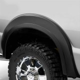 Bushwacker Extend-A-Fender Flares 20088-02 Fender Flares, Extend-A-Fender, Rear, Black, Dura-Flex Thermoplastic, Ford, Pair thumbnail 1