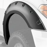 Bushwacker Max Coverage Pocket Style Fender Flares 20946-02 Flares, Style, Front and Rear, Black, Dura-Flex Thermoplastic, Ford, F-150, Set of 4 thumbnail 1