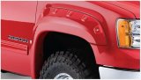 Bushwacker Cut-Out Fender Flares 40951-02 Flares, Cut-Out, Front and Rear, Black, Dura-Flex Thermoplastic, GMC, Set of 4 thumbnail 2