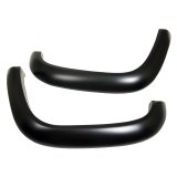 Bushwacker Extend-A-Fender Flares 40013-01 Fender Flares, Extend-A-Fender, Front, Black, Dura-Flex Thermoplastic, Chevy, GMC, Pair thumbnail 1