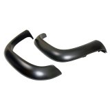 Bushwacker Extend-A-Fender Flares 40013-01 Fender Flares, Extend-A-Fender, Front, Black, Dura-Flex Thermoplastic, Chevy, GMC, Pair thumbnail 2