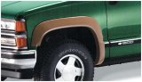 Bushwacker Extend-A-Fender Flares 40013-01 Fender Flares, Extend-A-Fender, Front, Black, Dura-Flex Thermoplastic, Chevy, GMC, Pair thumbnail 5