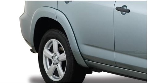 Bushwacker OE-Style Fender Flares 31070-02 Flares, OE Style, Rear, Black, Dura-Flex Thermoplastic, Toyota, Pair