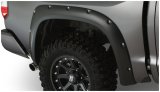 Bushwacker Pocket-Style Fender Flares 30040-02 Flares, Pocket Style, Rear, Black, Dura-Flex Thermoplastic, Toyota, Pair thumbnail 2