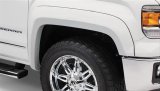 Bushwacker Extend-A-Fender Flares 40099-02 Fender Flares, Extend-A-Fender, Front, Black, Dura-Flex Thermoplastic, GMC, Pair thumbnail 1