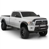 Bushwacker Max Coverage Pocket Style Fender Flares 40977-02 Flares, Style, Front and Rear, Dura-Flex Thermoplastic, Black, Chevy, Set of 4 thumbnail 1