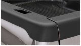 Bushwacker Ultimate Bed Rail Caps 58503 Caps, Ultimate, Smooth, Plastic, Matte Black, Stake Hole Pockets, Dodge, Pair thumbnail 4