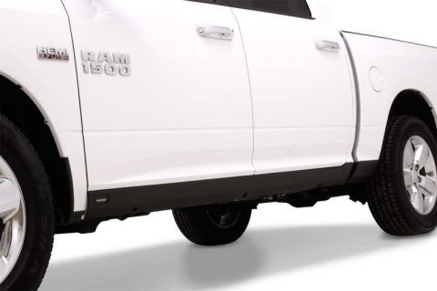 Bushwacker Trail Armor Rocker Panel and Sill Plate Covers 14086 Guards, 2009-2018 RAM 1500, 2500, 3500, Mega Cab, TRUCK TRAIL ARMOR ROCKER PANEL, ROCKER PANEL & SILL PLATE COVER, Blk thumbnail 3