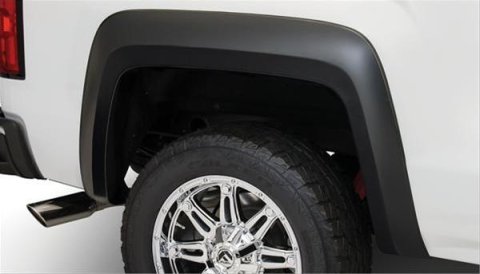 Bushwacker Extend-A-Fender Flares 40100-02 Fender Flares, Extend-A-Fender, Rear, Black, Dura-Flex Thermoplastic, GMC, Pair thumbnail 2