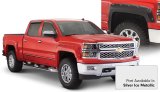 Bushwacker Pocket-Style Fender Flares 40927-54 Flares, Pocket Style, Front, Rear, Silver Ice Metallic, Thermoplastic, Chevy, Silverado 1500, Set of 4 thumbnail 1