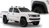 Bushwacker Pocket-Style Fender Flares 171901-02 Flares, Pocket Style, Front and Rear, Dura-Flex Thermoplastic, Black, Volkswagen, Set of 4 thumbnail 1
