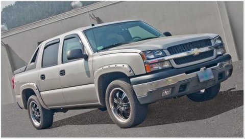 Bushwacker Pocket-Style Fender Flares 40948-02 Flares, Pocket Style, Front and Rear, Black, Dura-Flex Thermoplastic, Chevy, Set of 4 thumbnail 3