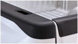 Bushwacker Ultimate Bed Rail Caps 48528 Caps, Ultimate, Smooth, Plastic, Matte Black, Stake Hole Pockets, GMC, Pair thumbnail 4