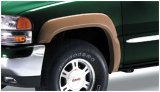Bushwacker Extend-A-Fender Flares 40031-02 Fender Flares, Extend-A-Fender, Front, Black, Dura-Flex Thermoplastic, Chevy, GMC, Pair thumbnail 2