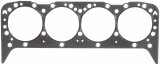 Fel-Pro Performance Head Gaskets 1094 Gasket, Stainless Steel Shim, 4.100 in. Bore, .015 in. Compressed Thickness, Chevy, Small Block, Each thumbnail 1
