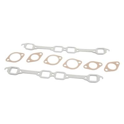 Fel-Pro Exhaust Manifold Gaskets MS 9492 B Gasket, Manifold, Steel Core Laminate, Ford, Y Block, Set thumbnail 1