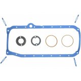 Fel-Pro Oil Pan Gaskets OS 34500 R Gasket, 1-Piece, Rubber/Steel Core, Chevy, GMC, 5.0/5.7L, Each thumbnail 1