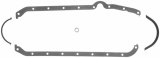 Fel-Pro Performance Oil Pan Gaskets 1803 Gasket, Multi-Piece, Rubber Coated Fiber, Chevy, 262/267/305/350/400, Thick Front Seal, Kit thumbnail 2