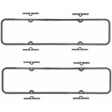 Fel-Pro PermaDryPlus Valve Cover Gaskets VS 12869 T Gaskets, PermaDryPlus, Embossed Shim with Precision Rubber Coating, Chevy, Small Block, Pair thumbnail 1