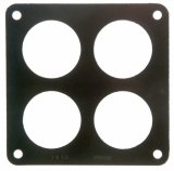 Fel-Pro Performance Carburetor Mounting Gaskets 1910 Gasket, Paper, Dominator, 4-Hole, 2 1/4 in. Diameter, Each thumbnail 2