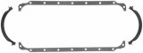 Fel-Pro Performance Oil Pan Gaskets 1806 Gasket, Multi-Piece, Rubber-Coated Fiber, Dodge, Plymouth, 273, 318, 340, Kit thumbnail 1
