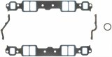 Fel-Pro Performance Intake Manifold Gasket Sets 1205 Gaskets, Manifold, Intake, Printoseal, 2.09 in. x 1.28 in. Port, .060 in. Thick, Chevy, Small Block, Set thumbnail 1
