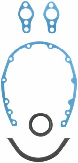 Fel-Pro Timing Cover Gaskets TCS 45121 Gaskets, Cover, Paper, Chevy, Small Block/90 Degree V6, Kit thumbnail 2