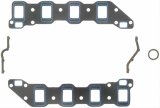 Fel-Pro Performance Intake Manifold Gasket Sets 1259 Gasket, Manifold, 1.38 in. x 1.85 in. to 1.66 in. x 3.03 in., 060 in. Thick, Chevy, Small Block, Set thumbnail 1