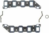 Fel-Pro Performance Intake Manifold Gasket Sets 1259 Gasket, Manifold, 1.38 in. x 1.85 in. to 1.66 in. x 3.03 in., 060 in. Thick, Chevy, Small Block, Set thumbnail 2