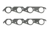 Fel-Pro Performance Exhaust Header Gasket Sets 1412 Gaskets, Header, Steel Core Laminate, Round Large Port, Chevy, Big Block, Set thumbnail 1