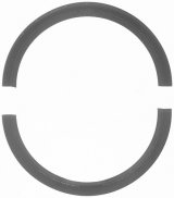 Fel-Pro Rear Main Seals BS 40654 Seal, 2-Piece, Rubber, Ford, Lincoln, Mercury, 429/460, Each thumbnail 2