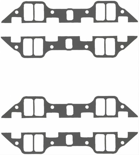 Fel-Pro Performance Intake Manifold Gasket Sets 1216 Gaskets, Manifold, Intake, Composite, 2.270 in. x 1.23 in. Port, .030 in. Thick, Mopar, Big Block B/RB, Set