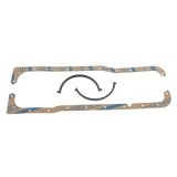 Fel-Pro Oil Pan Gaskets OS 30214 C Gasket, Multi-Piece, Cork, Ford, Mercury, DeTomaso, 351W, Set thumbnail 1