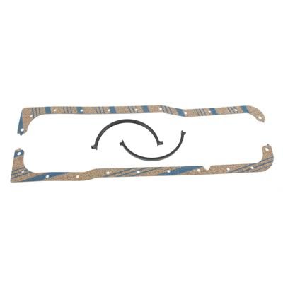 Fel-Pro Oil Pan Gaskets OS 30214 C Gasket, Multi-Piece, Cork, Ford, Mercury, DeTomaso, 351W, Set