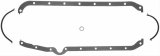 Fel-Pro Performance Oil Pan Gaskets 1802 Gasket, Multi-Piece, Cork/Neoprene, Chevy, Thin Seal, Kit thumbnail 1