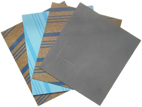 Fel-Pro Gasket Sheets 3060 Sheets, Cork/Rubber, 0.125 in. Thick, 8.4 in. Width, 9.8 in. Length, Set of 4 thumbnail 1