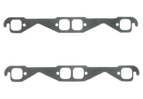 Fel-Pro Performance Exhaust Header Gasket Sets 1404 Gaskets, Header, Steel Core Laminate, Square Port, Chevy, Small Block, Set thumbnail 1