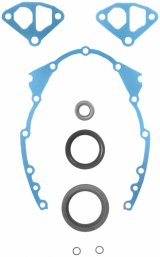 Fel-Pro Timing Cover Gaskets TCS 45956 Gaskets, Cover, Cork/Rubber, Chevy, Small Block, Kit thumbnail 2
