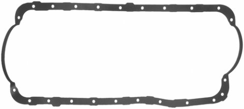Fel-Pro Oil Pan Gaskets OS 34600 R Gasket, One Piece, Rubber, Ford, 7.5L/460, V8, Each thumbnail 2