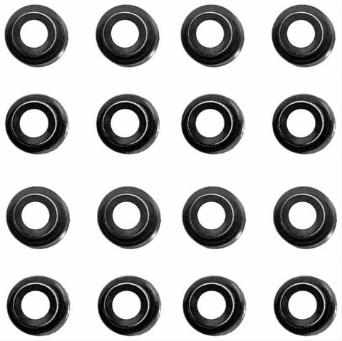 Fel-Pro Valve Stem Seals SS 70945 Seals, Umbrella Type, Rubber, Avanti, Chevy, GMC, Pontiac, Set of 16