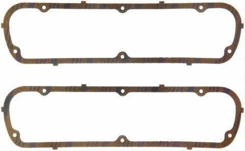 Fel-Pro PermaDry Valve Cover Gaskets VS 13264 C Gaskets, PermaDry, Blue Stripe Cork/Rubber, Ford, Small Block Windsor, Pair