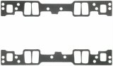 Fel-Pro Performance Intake Manifold Gasket Sets 1255 Gaskets, Manifold, Intake, Composite, 2.110 in. x 1.08 in. Port, .120 in. Thick, Chevy, Dual Bolt Pattern, Set thumbnail 1