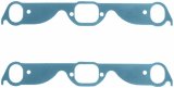Fel-Pro Performance Exhaust Header Gasket Sets 1423 Gaskets, Header, Steel Core Laminate, D-Port, Open Center, Pontiac, V8, Set thumbnail 2