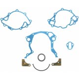 Fel-Pro Timing Cover Gaskets TCS 45008 Gaskets, Cover, Cork/Rubber, Ford, Small Block, Kit thumbnail 1