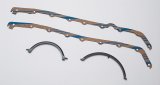 Fel-Pro Oil Pan Gaskets OS 13419 C Gasket, Multi-Piece, Cork, Oldsmobile, 260-455, Each thumbnail 1