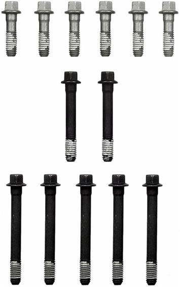 Fel-Pro Headbolt Kits ES 74034 Cylinder Head Bolts, Hex Head, Chevy, GMC, Isuzu, Oldsmobile, 4.3L, 1-Head, Kit thumbnail 1