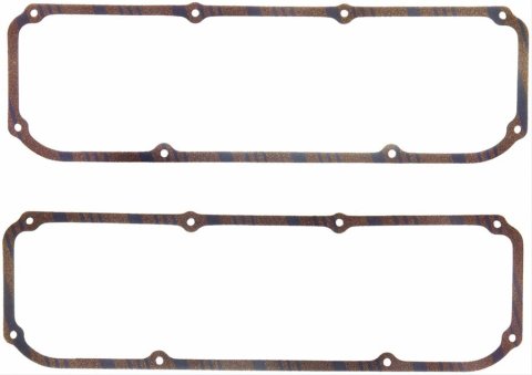 Fel-Pro Performance CorkLam Valve Cover Gaskets 1636 Gaskets, CorkLam, Cork/Rubber with Steel Core, Ford, Lincoln, Mercury, Boss 302/351C/M/400, Pair