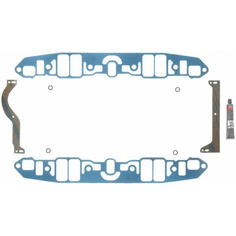 Fel-Pro Intake Manifold Gaskets MS 90109 Gaskets, Manifold, Intake, Stock Port, Chrysler, 318/340/360, Set thumbnail 1