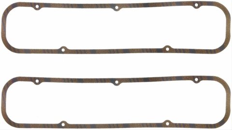 Fel-Pro Performance Blue Stripe Valve Cover Gaskets 1678 Gaskets, Cork/Rubber, Buick, 400/430/455, Pair